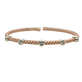 Braided Rose Gold Bracelet