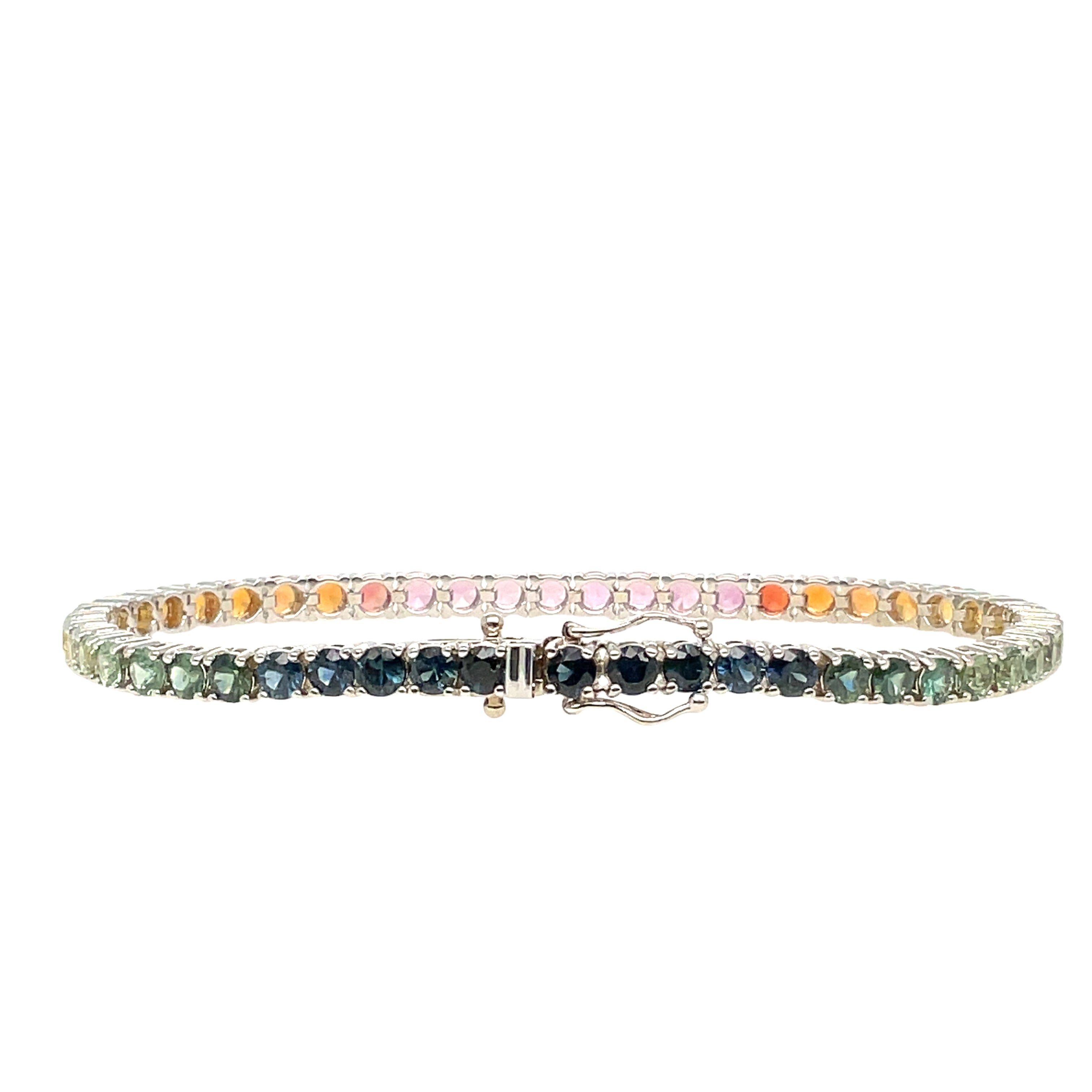 VIBRANT ARRAY OF RAINBOW SAPPHIRES