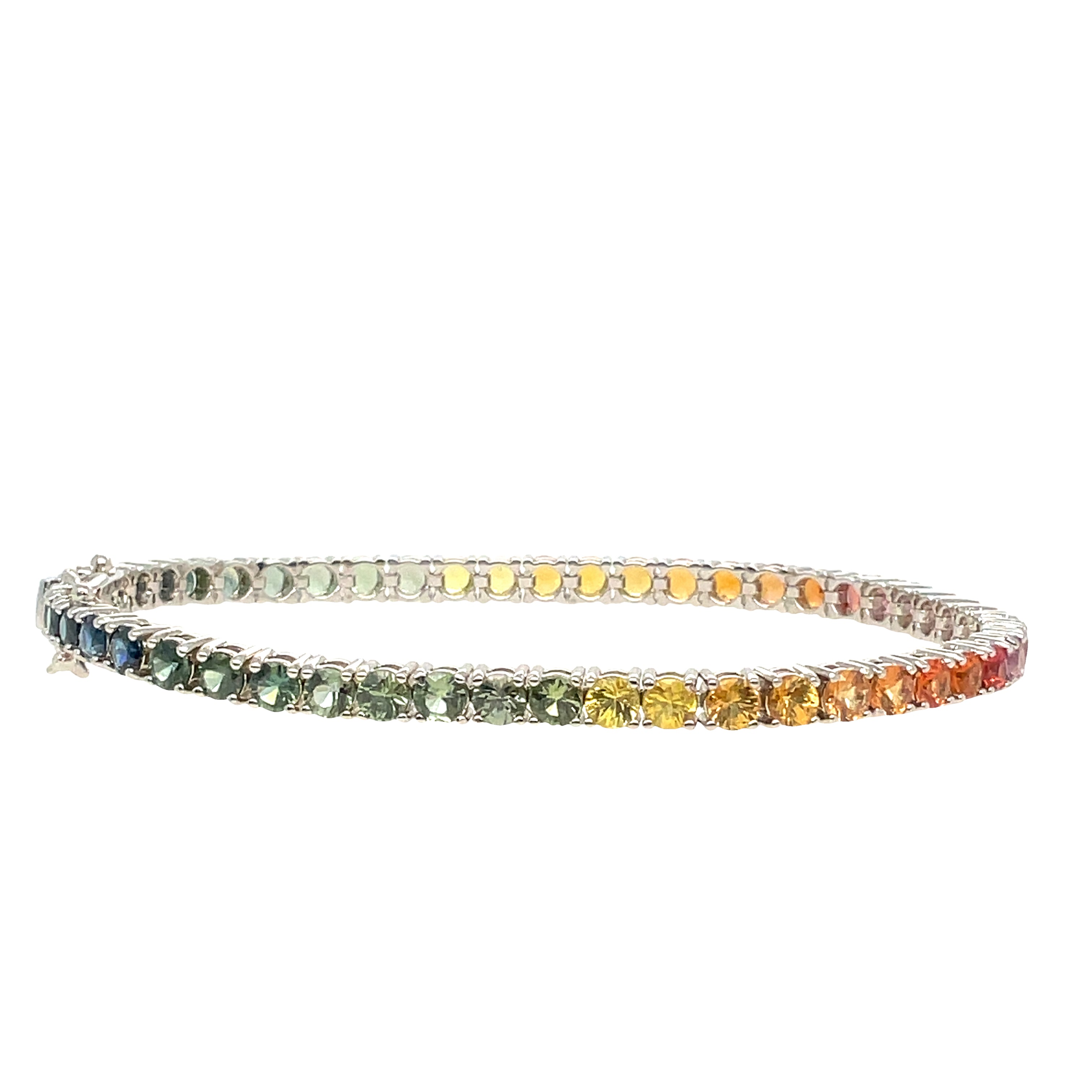 VIBRANT ARRAY OF RAINBOW SAPPHIRES