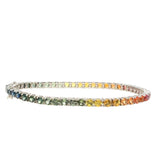 VIBRANT ARRAY OF RAINBOW SAPPHIRES