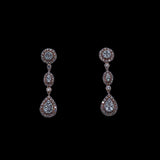 Rose Gold Dangle Earriings