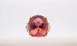 VINTAGE TOURMALINE COCKTAIL RING
