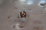 Art Deco Style Zircon Ring