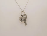 Heart and Key Necklace
