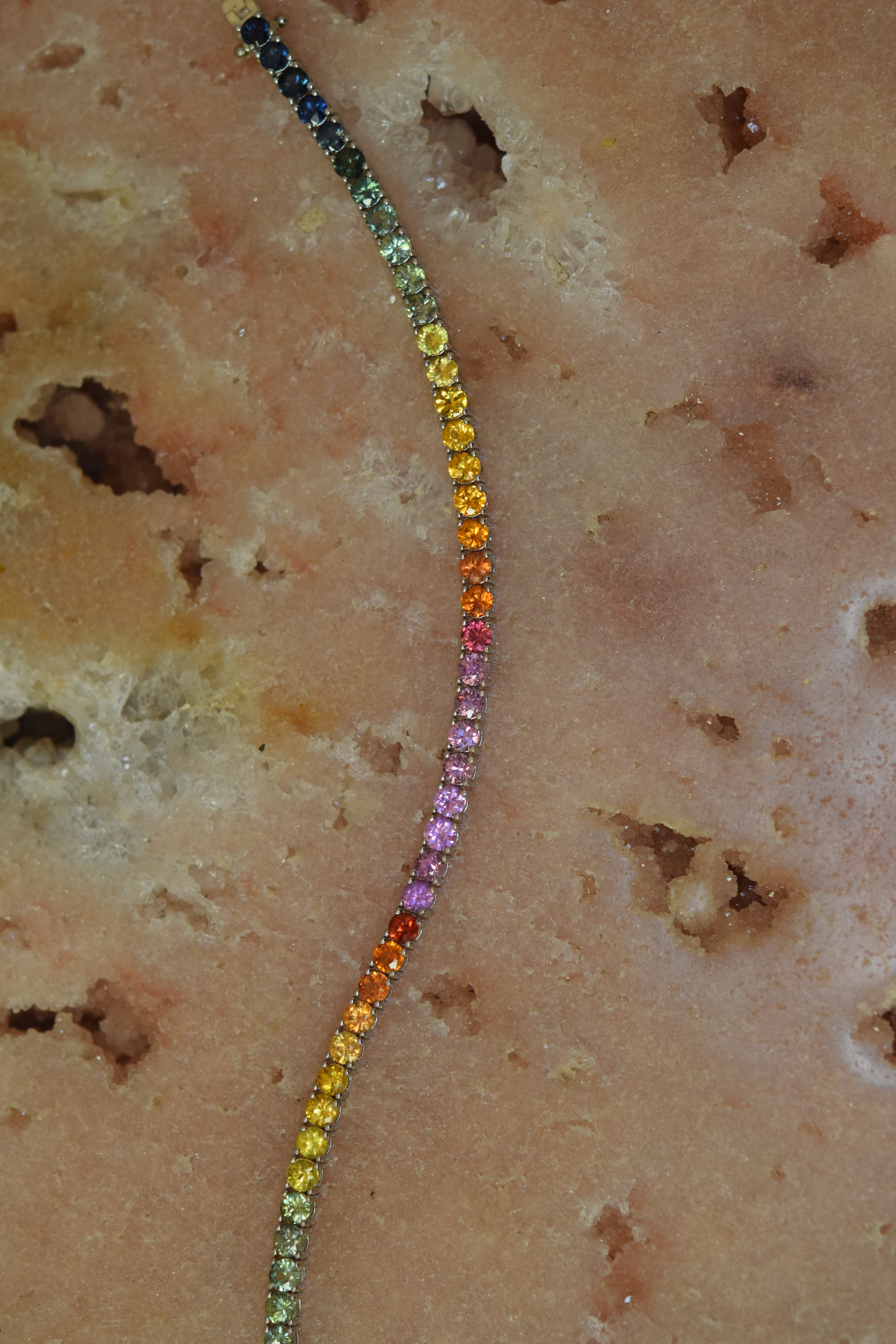VIBRANT ARRAY OF RAINBOW SAPPHIRES