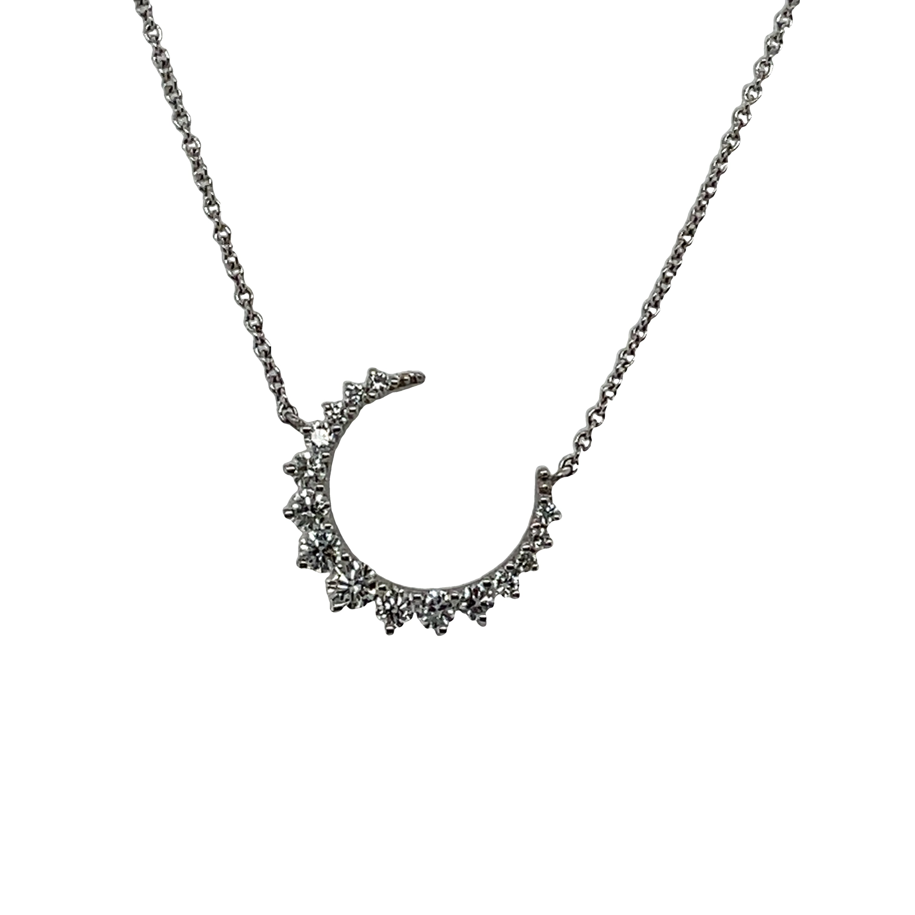 Enchanting Crescent Moon Necklace