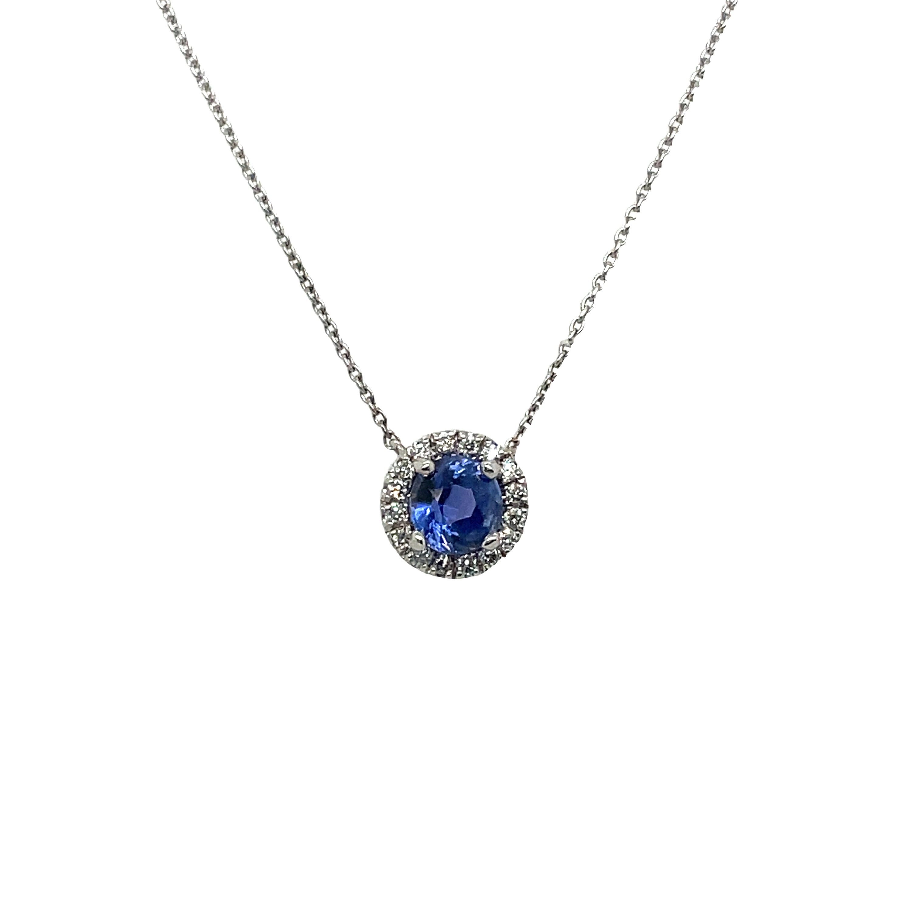 Blue Sapphire Necklace