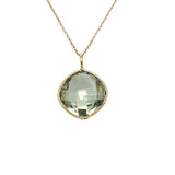 Green Amethyst Necklace
