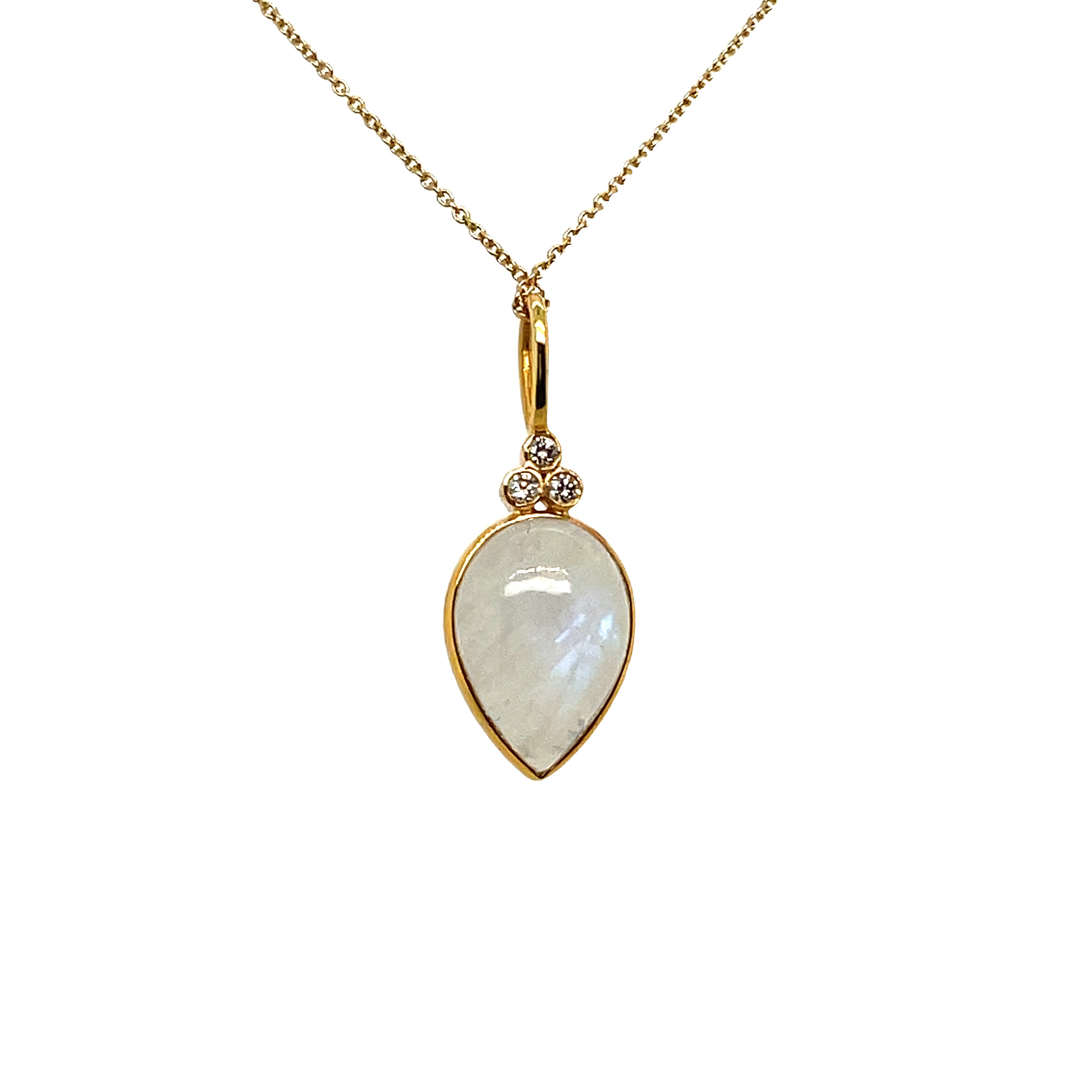 LUSTROUS MOONSTONE PENDANT