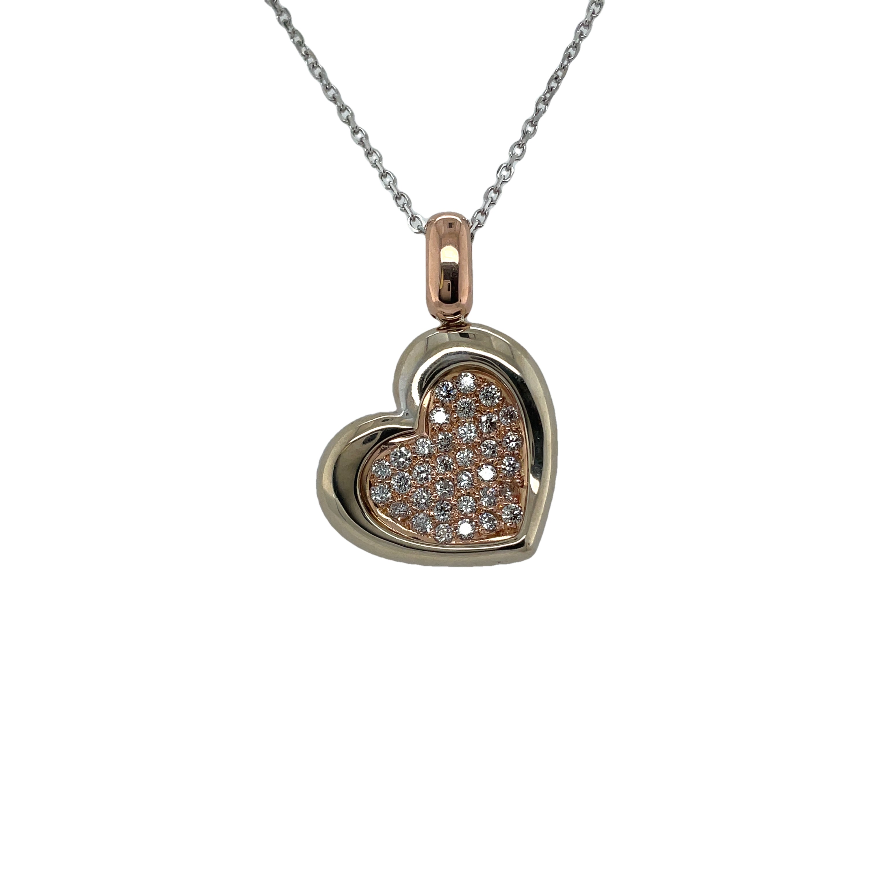 Diamond Heart Necklace