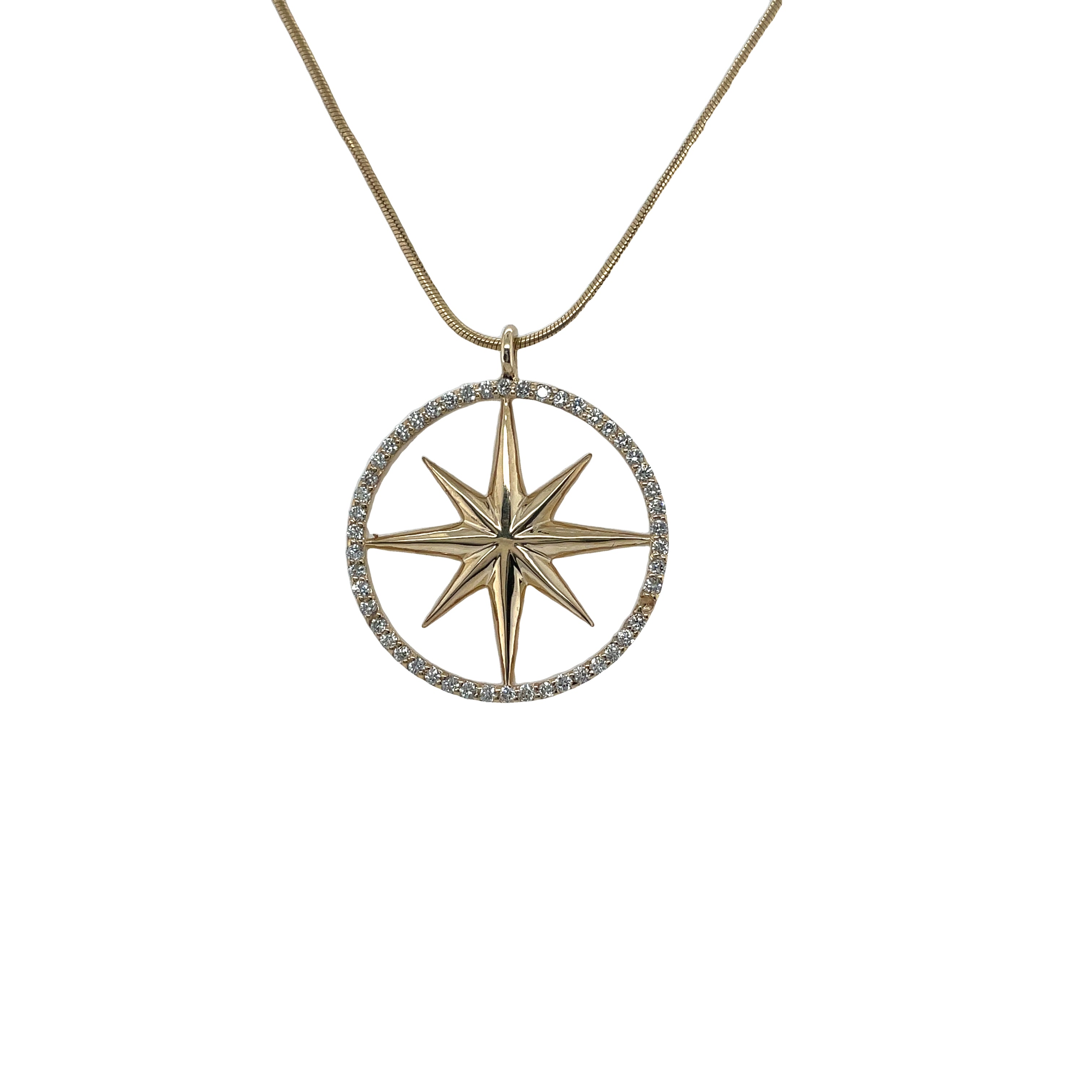 Compass Rose Pendant