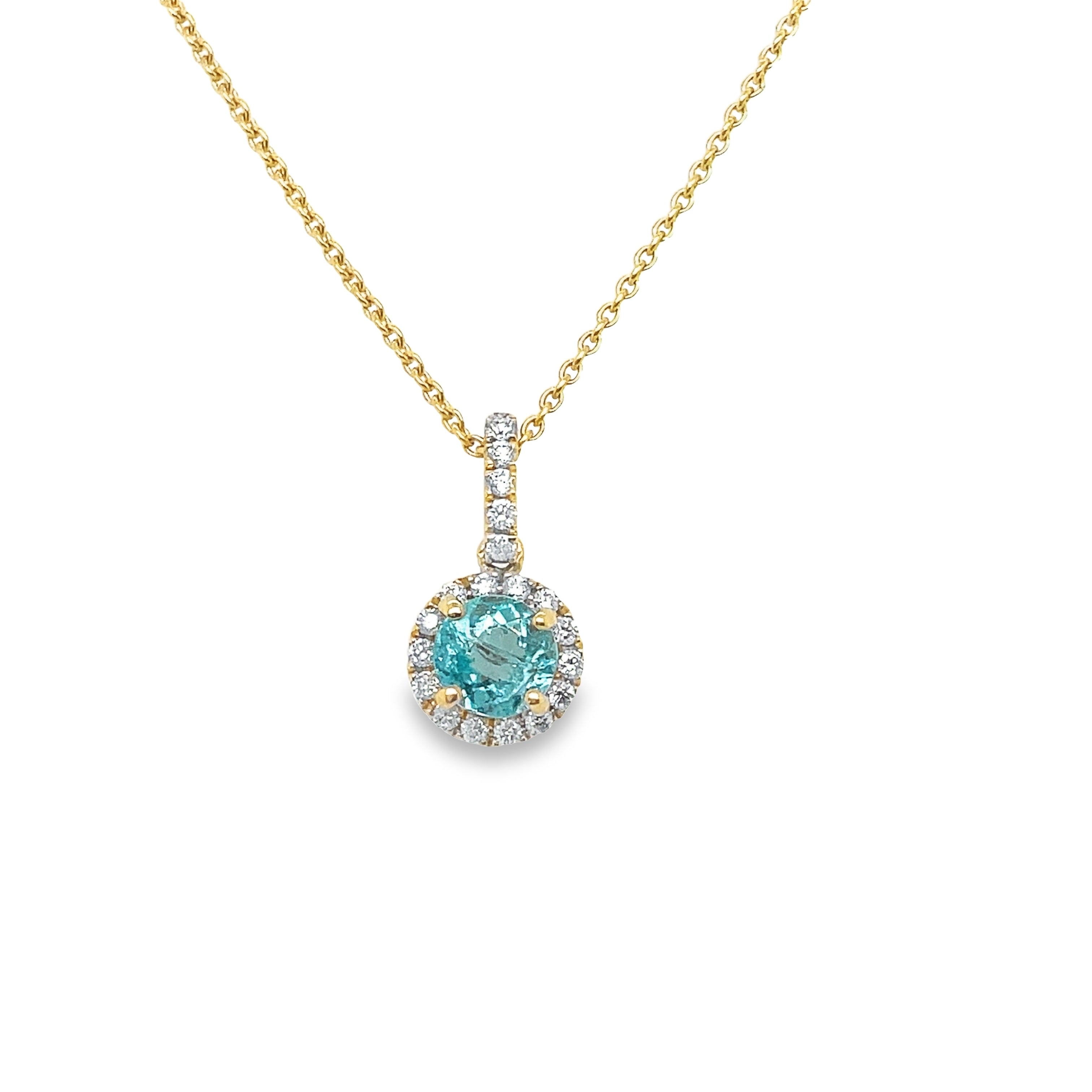 Dazzling Green Apatite Necklace