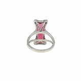 Pink Tourmaline Statement Ring