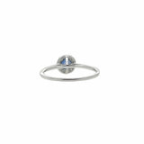 CLASSIC HALO SAPPHIRE RING