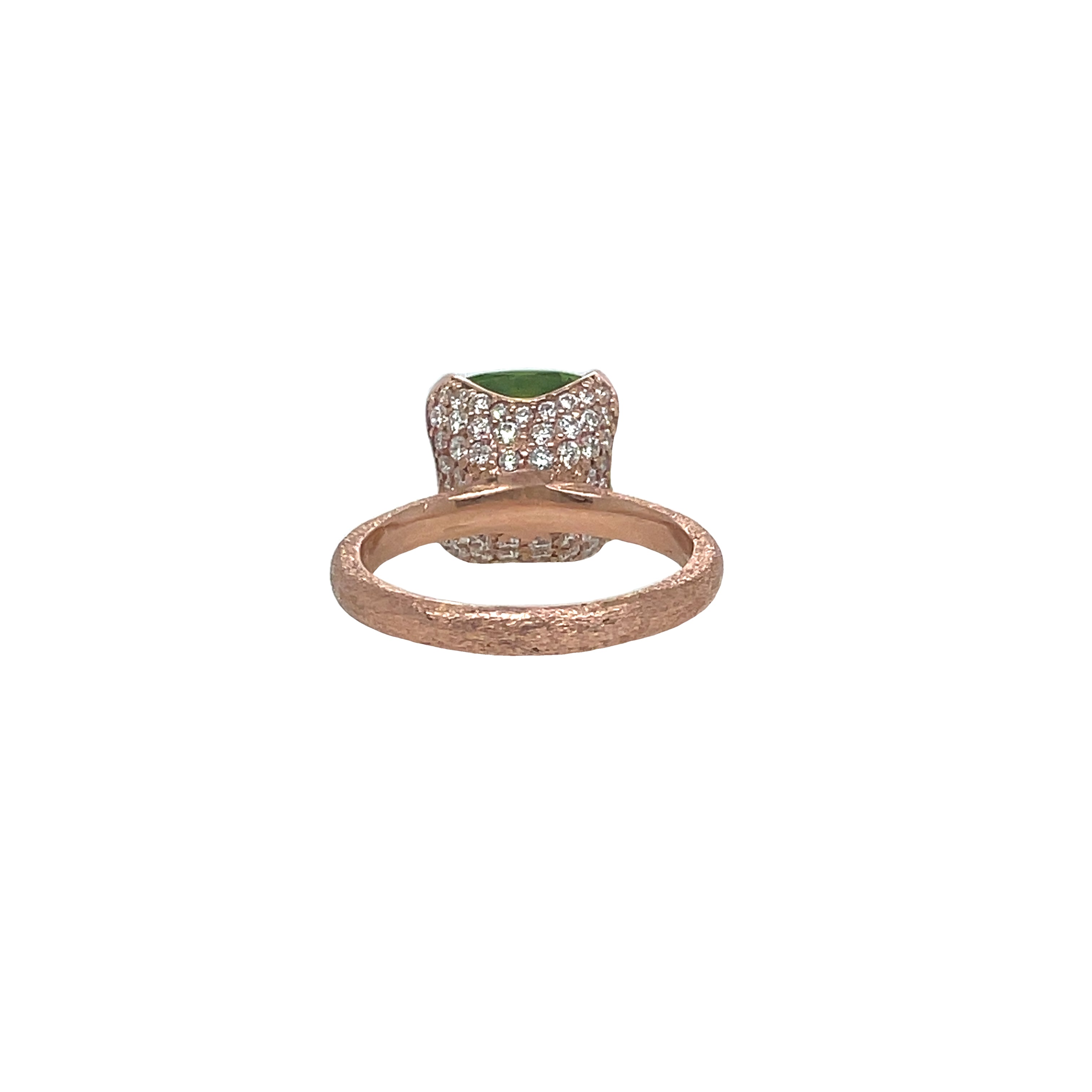 Exquisite Green Tourmaline Ring