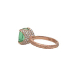Exquisite Green Tourmaline Ring