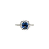 Cushion cut Sapphire