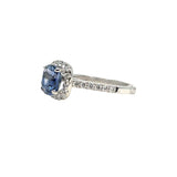 Cushion cut Sapphire