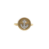ANCHOR DIAMOND RING