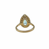 TIMELESS PEAR SHAPED AQUAMARINE