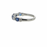 STUNNING SAPPHIRE OVAL BAND