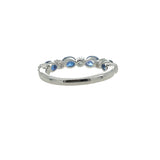 STUNNING SAPPHIRE OVAL BAND