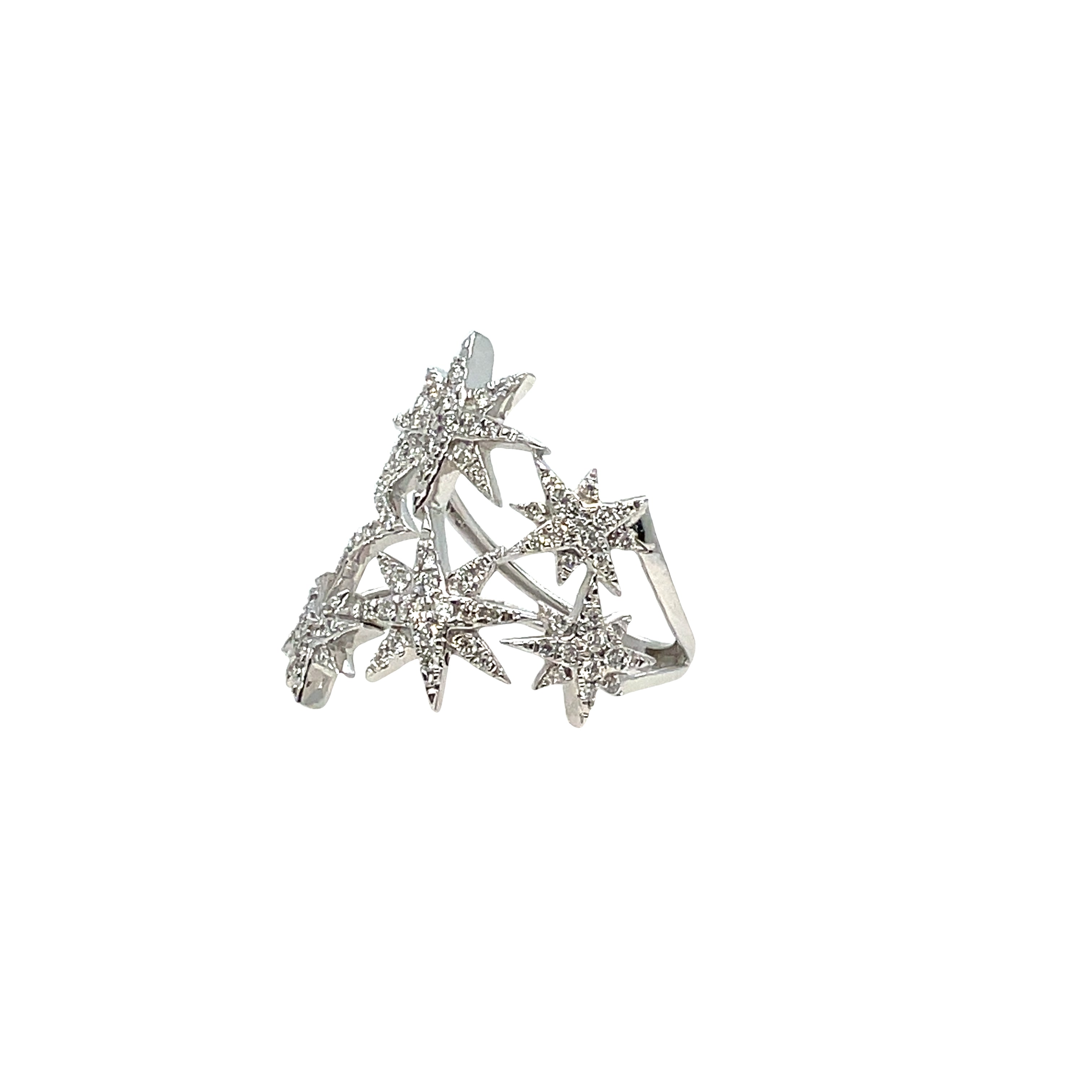 Dazzling Starburst Ring