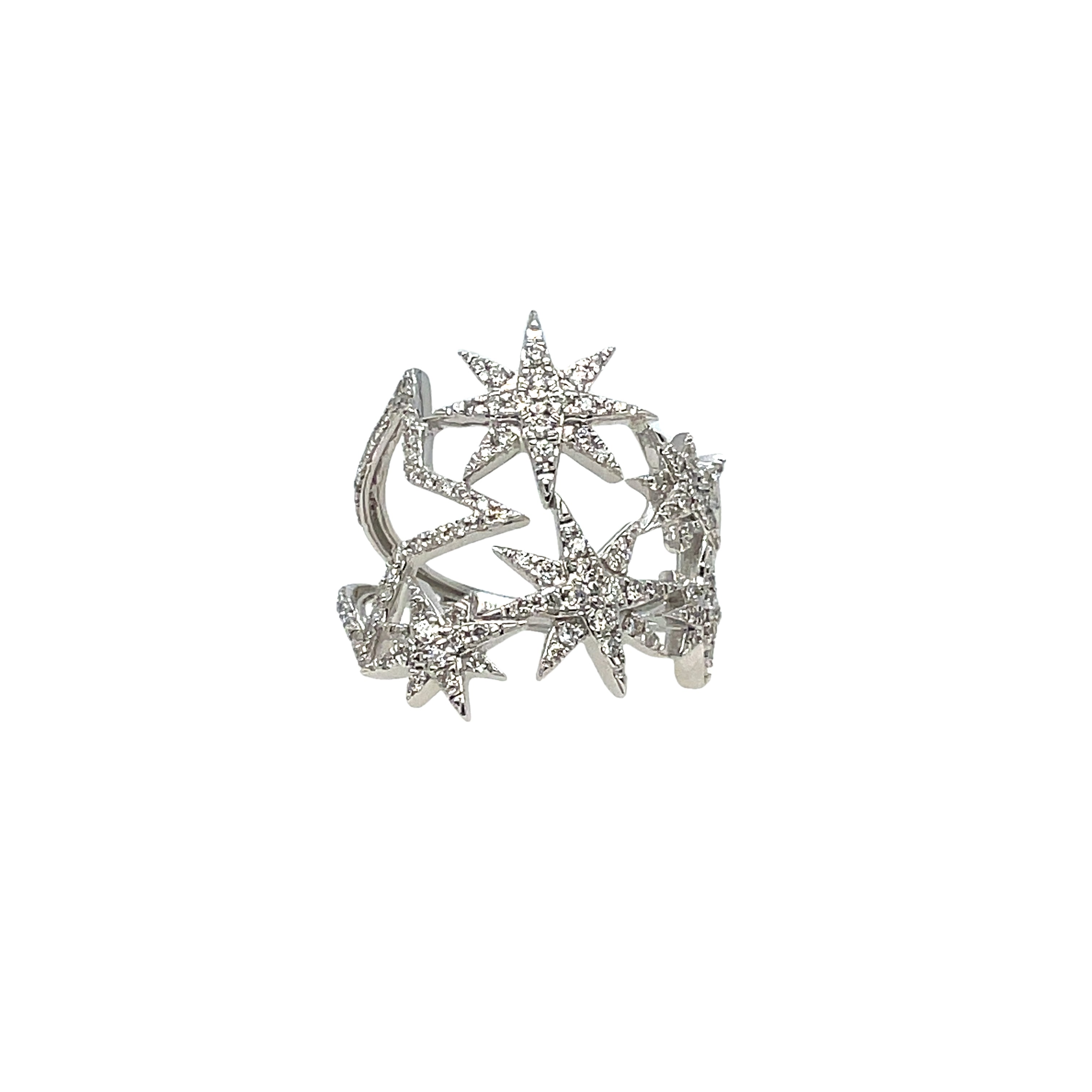 Dazzling Starburst Ring