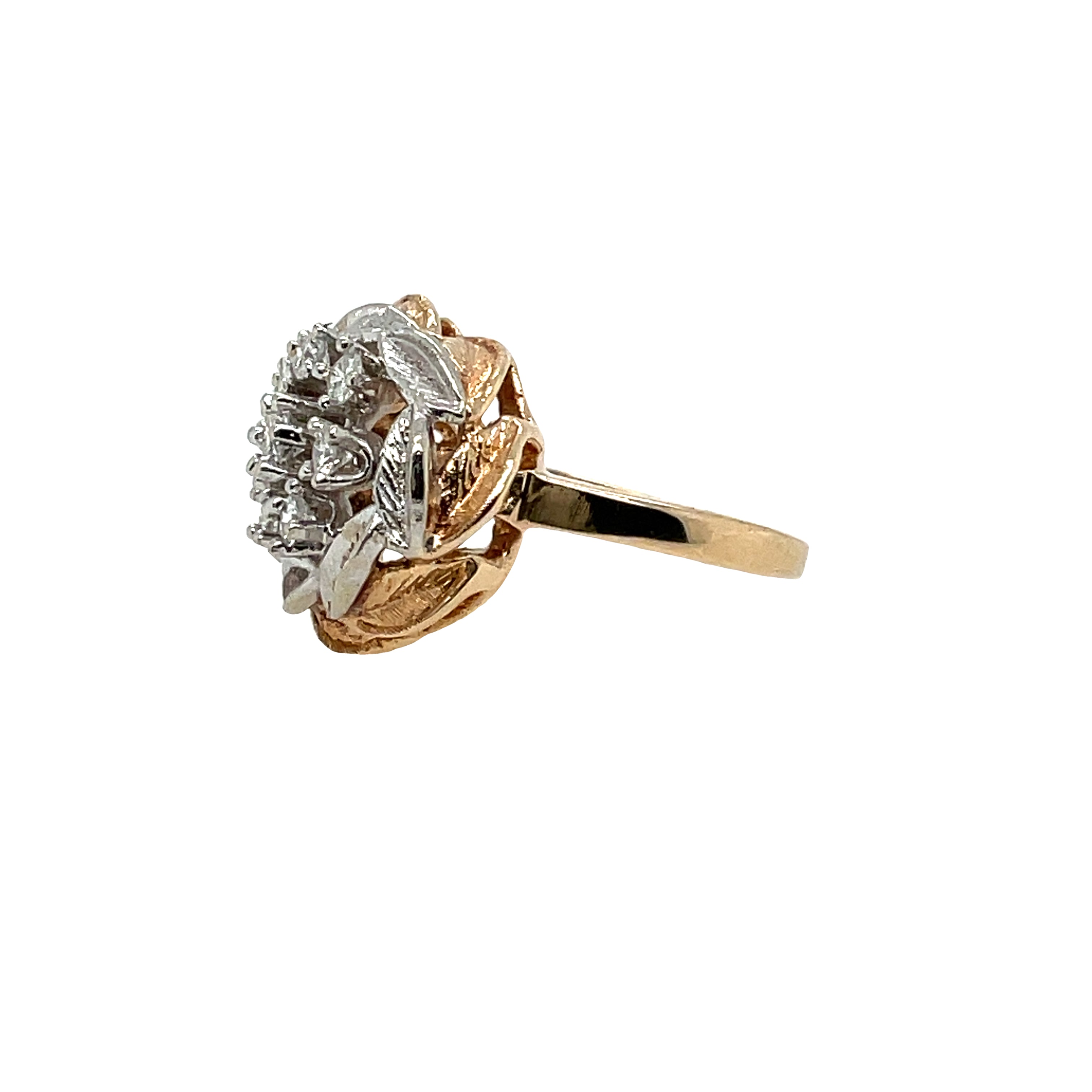 VINTAGE DIAMOND COCKTAIL RING