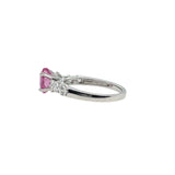 NO HEAT PINK SAPPHIRE RING