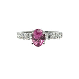 NO HEAT PINK SAPPHIRE RING