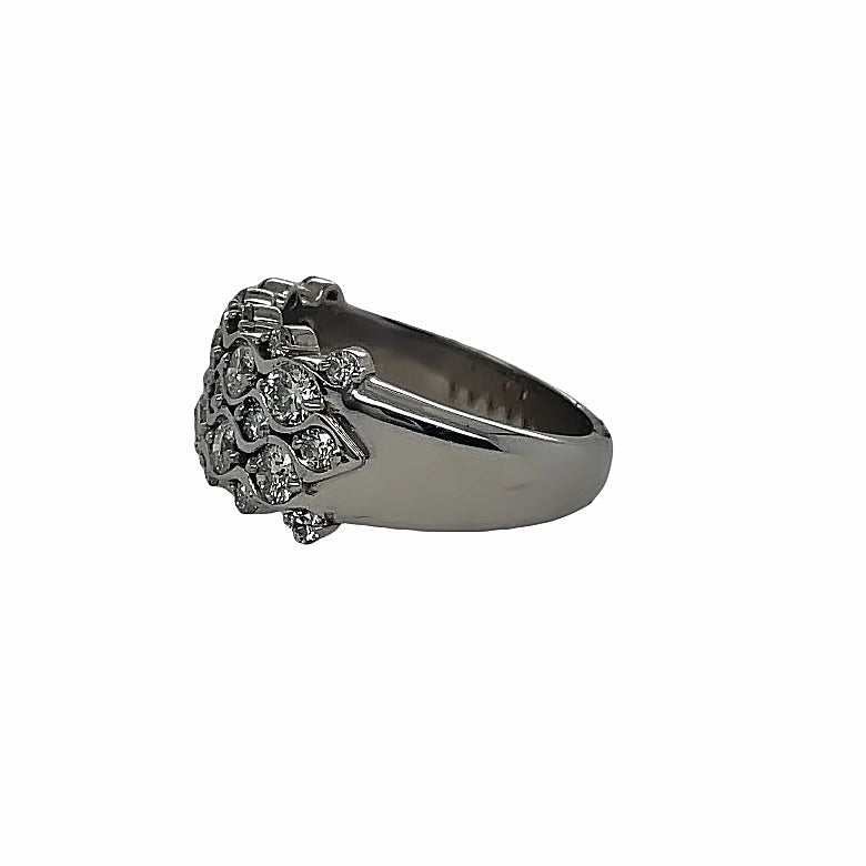 White Gold Diamond Band