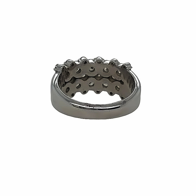 White Gold Diamond Band