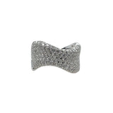 18k Pave Diamond Band