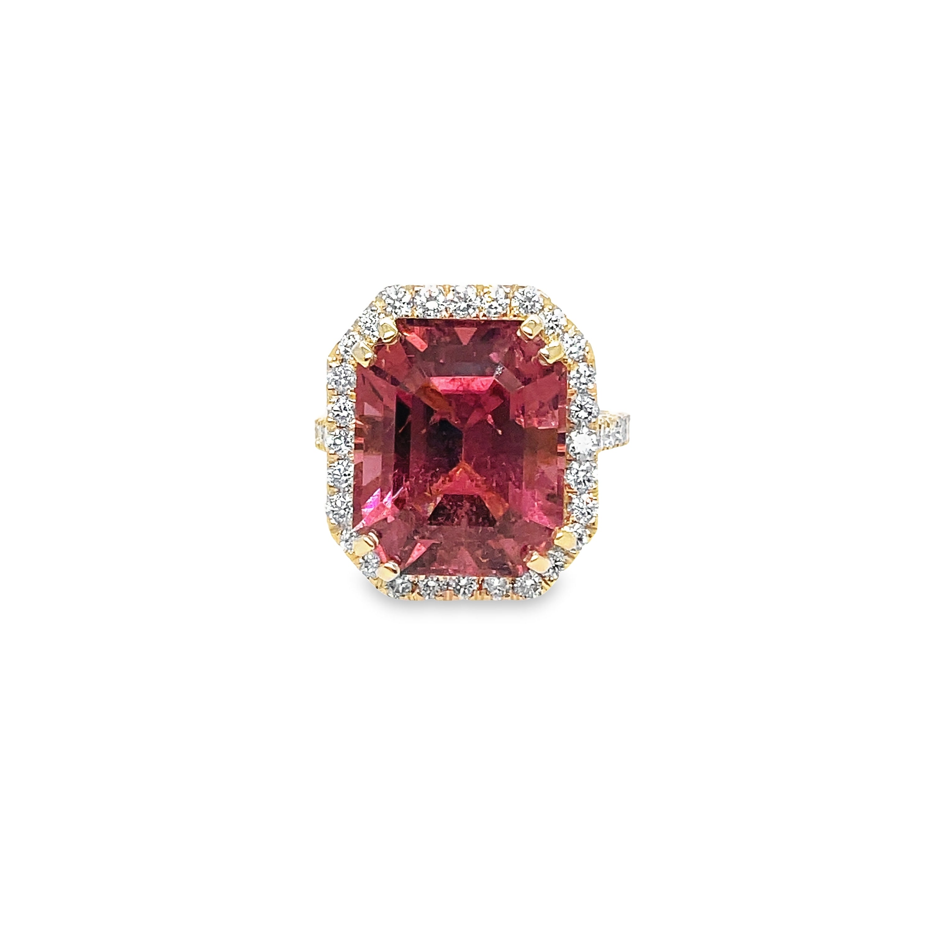 Vibrant Tourmaline Ring
