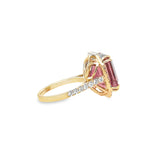 Vibrant Tourmaline Ring