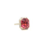 Vibrant Tourmaline Ring