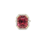 Vibrant Tourmaline Ring