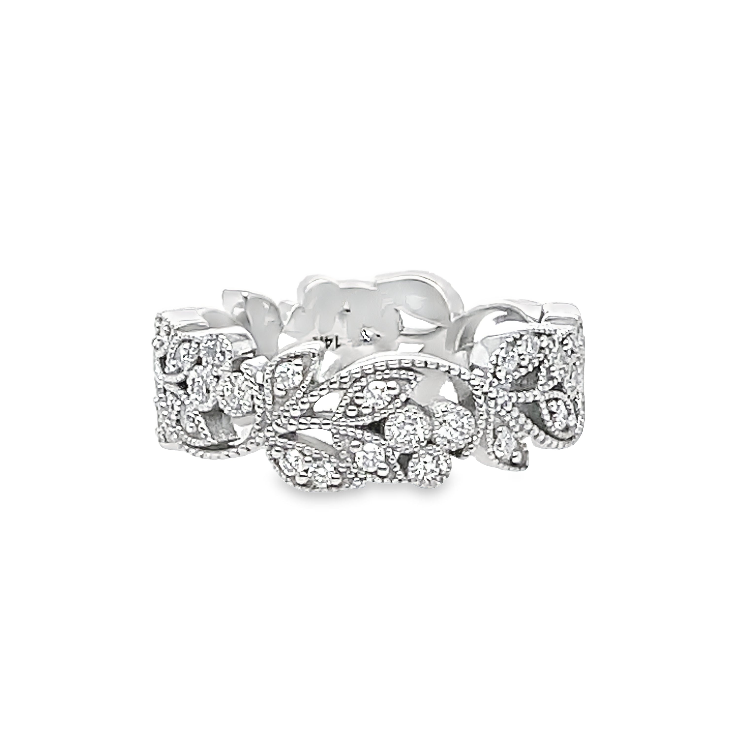 Intricately Designed Diamond Ring