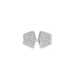 Pave White Gold Band
