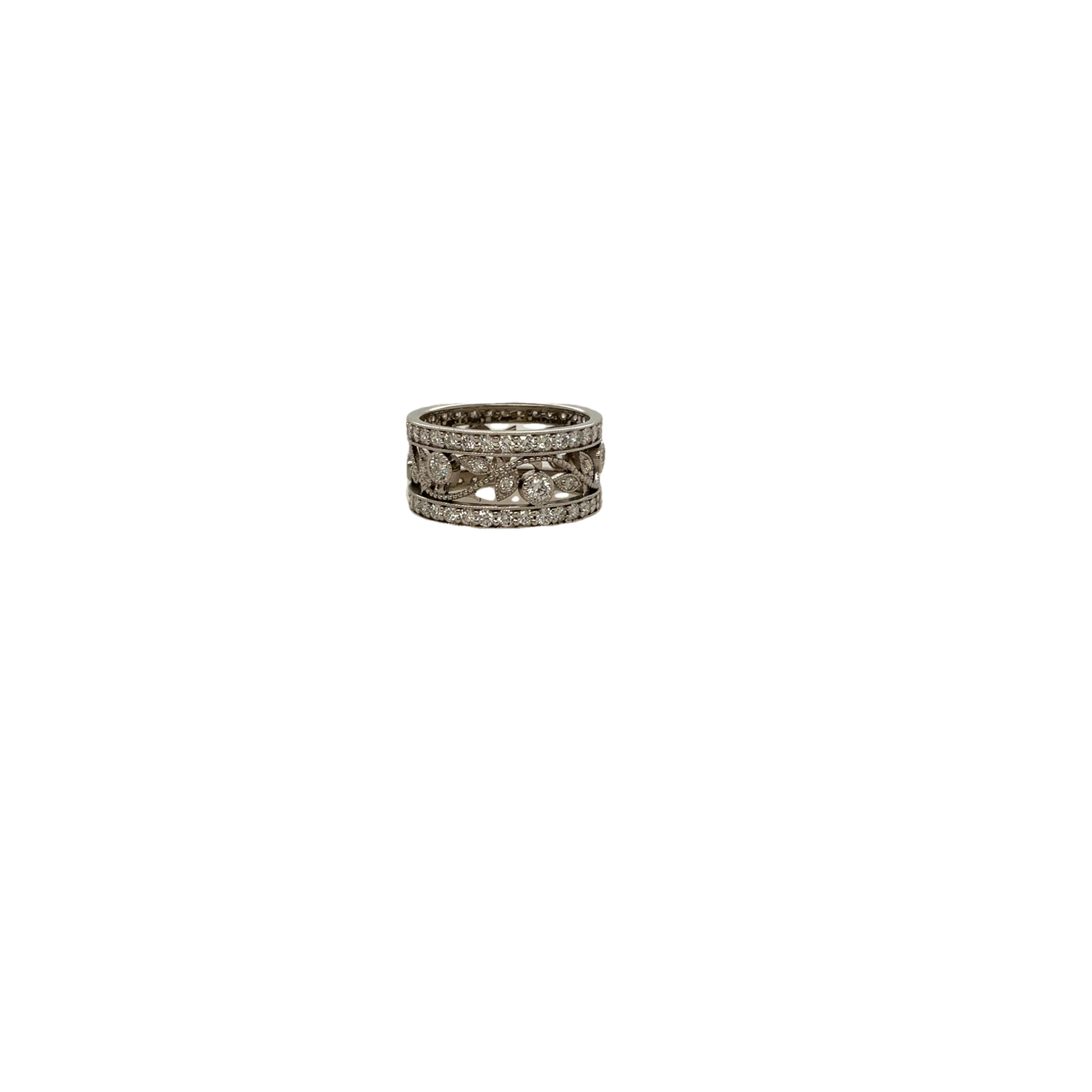 Stunning White Gold Band