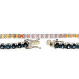 VIBRANT ARRAY OF RAINBOW SAPPHIRES