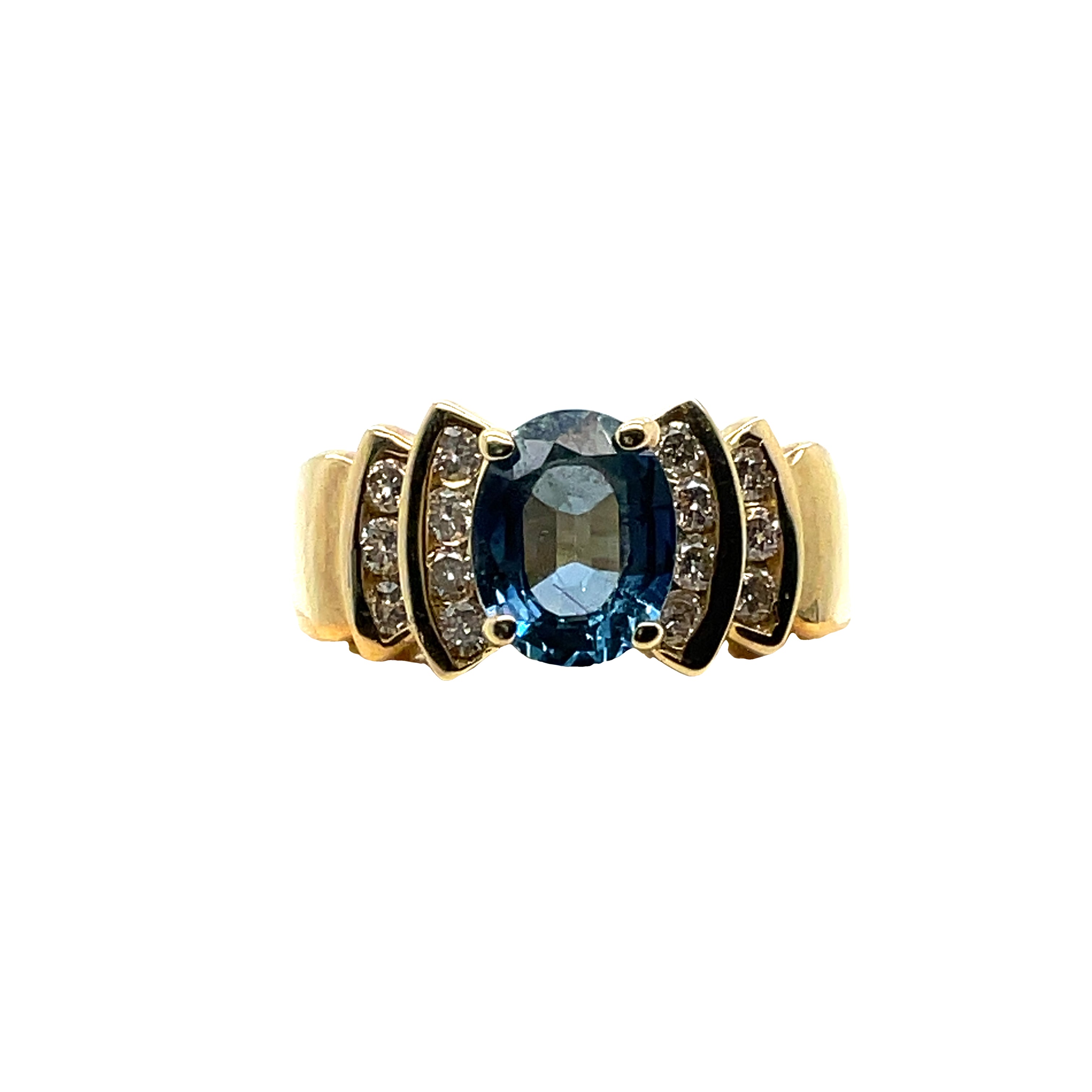 Estate Blue Sapphire Ring