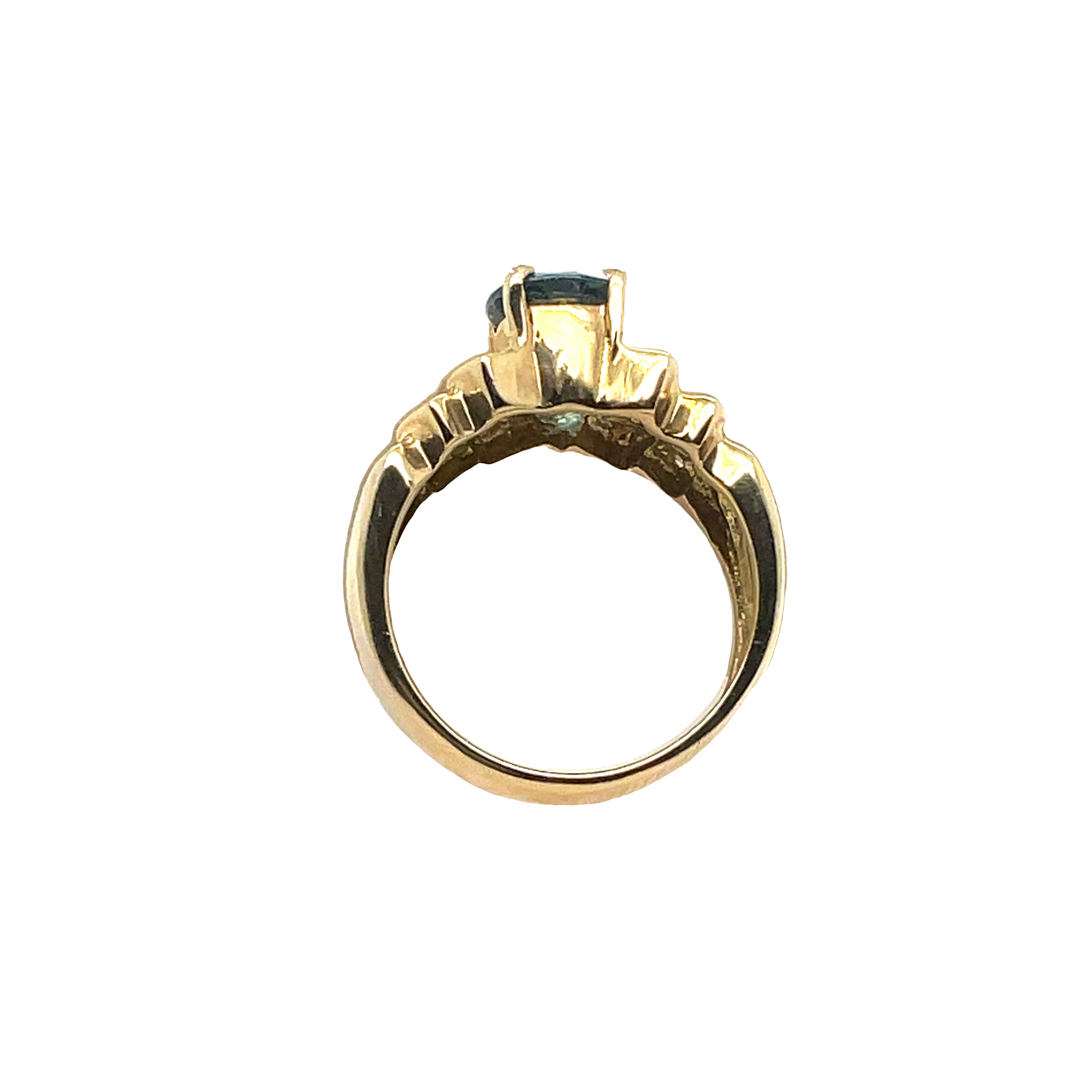Estate Blue Sapphire Ring
