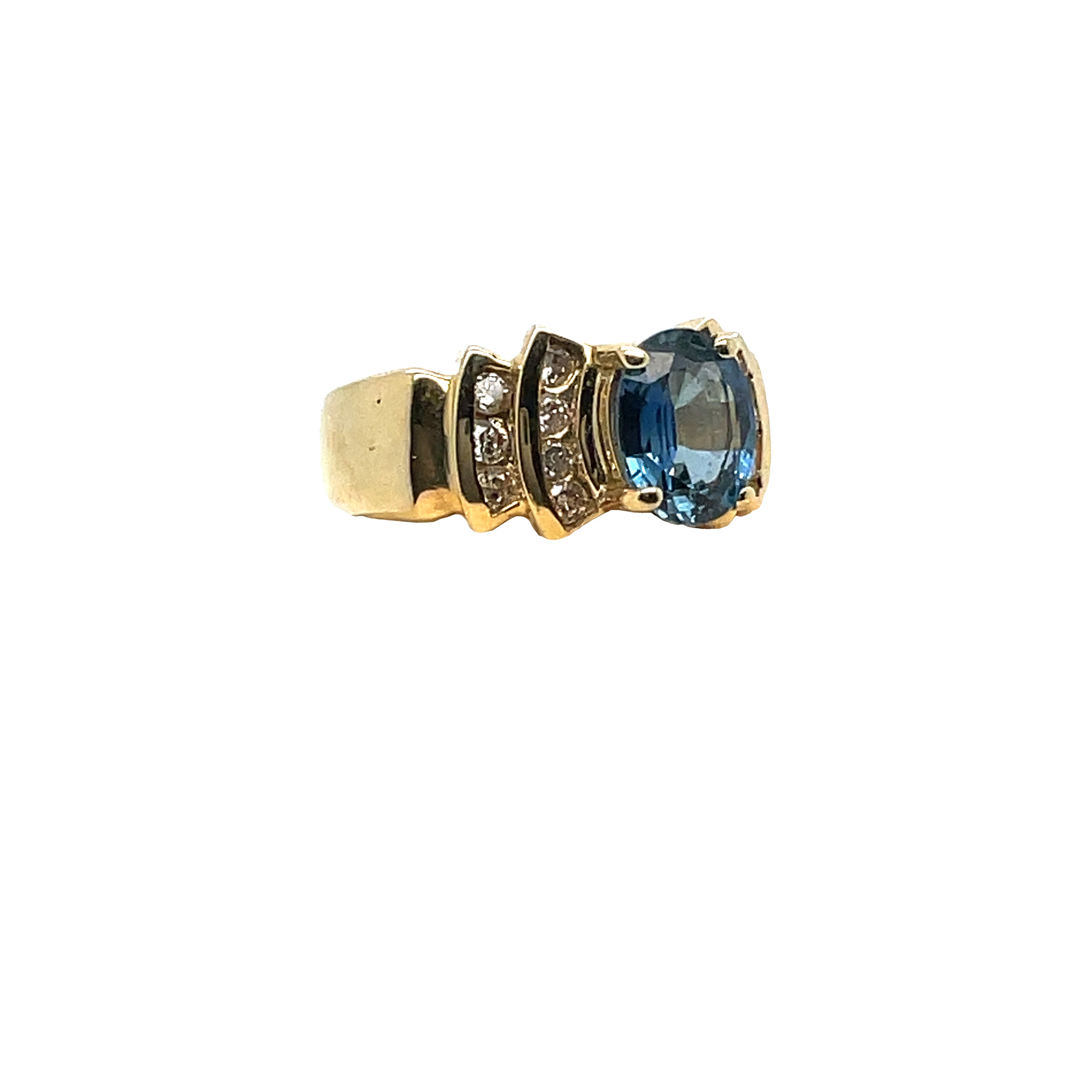 Estate Blue Sapphire Ring