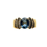 Estate Blue Sapphire Ring