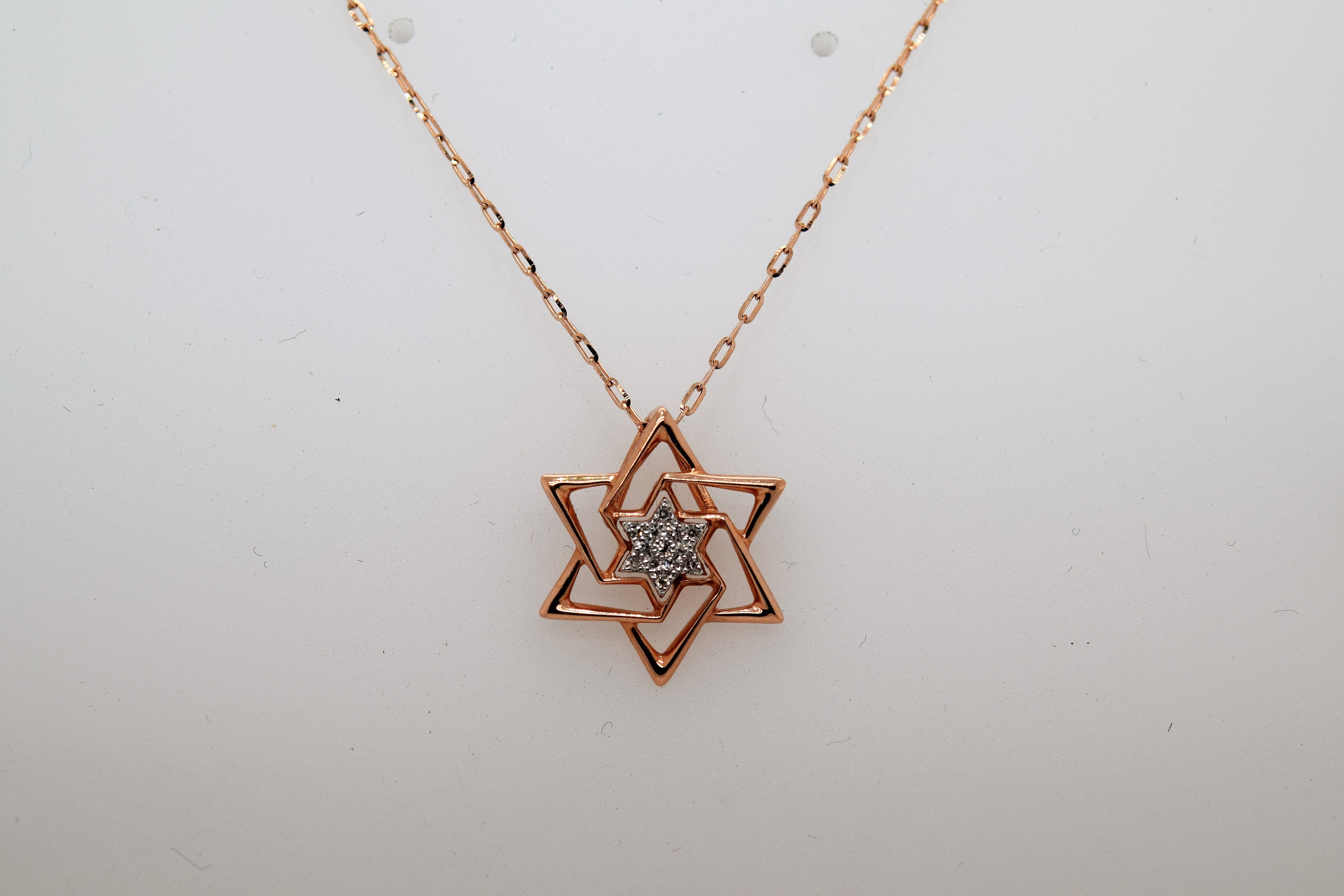 Diamond Star Necklace