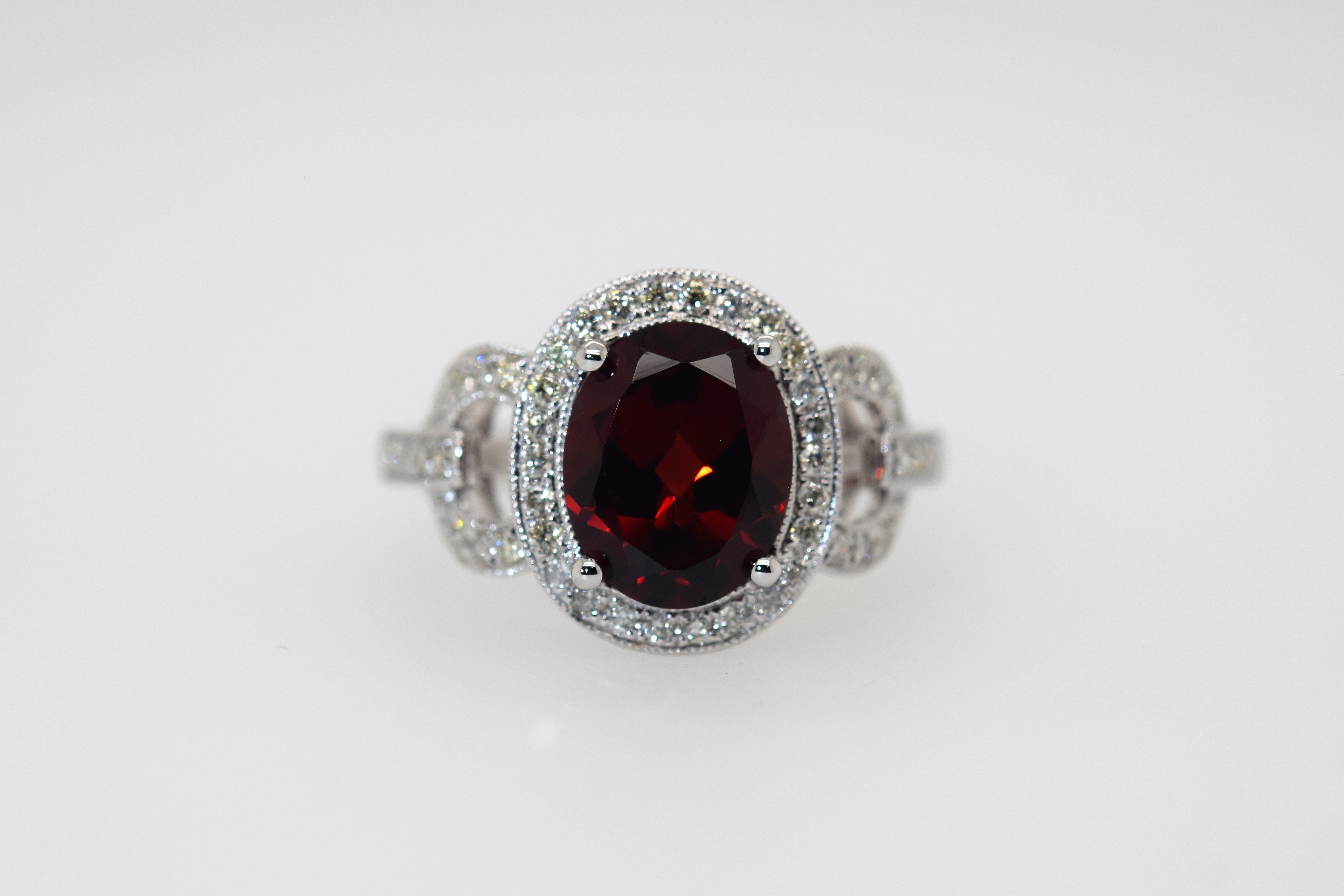Genuine Garnet Ring