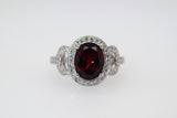 Genuine Garnet Ring