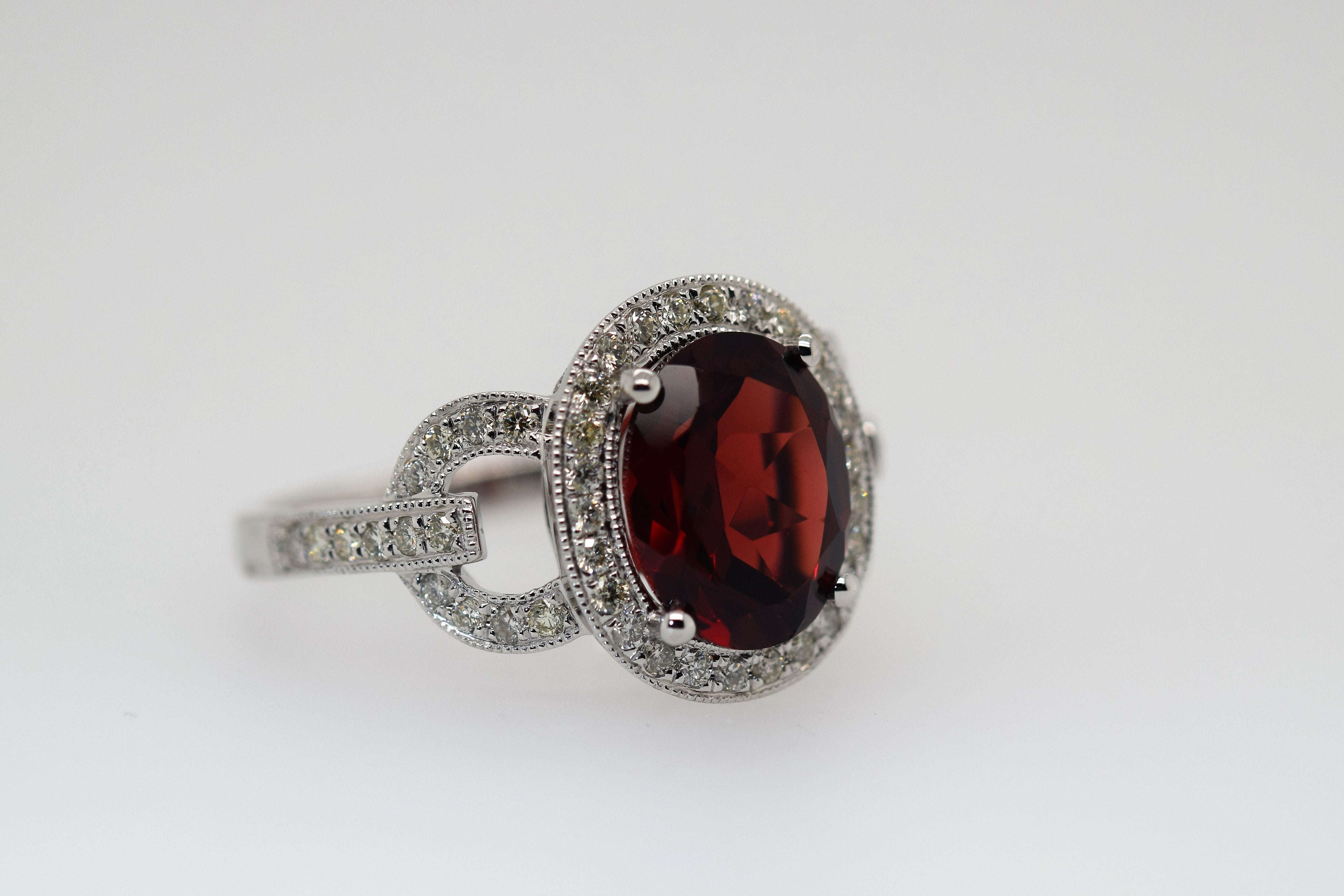 Genuine Garnet Ring
